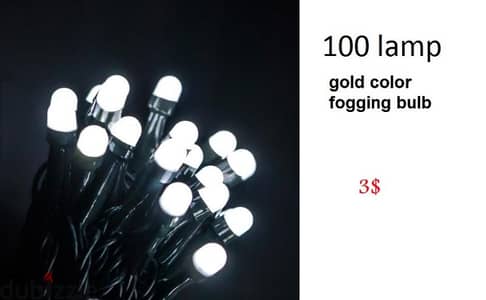 100L 8MM fogging bulb light