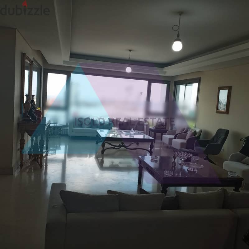 A 510 m2 apartment having an open sea view for sale in Saifi/Beirut 1