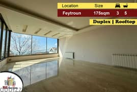 Feytroun / Irani Project 175m2 | Roof 160m2 | Brand New Duplex|  DA