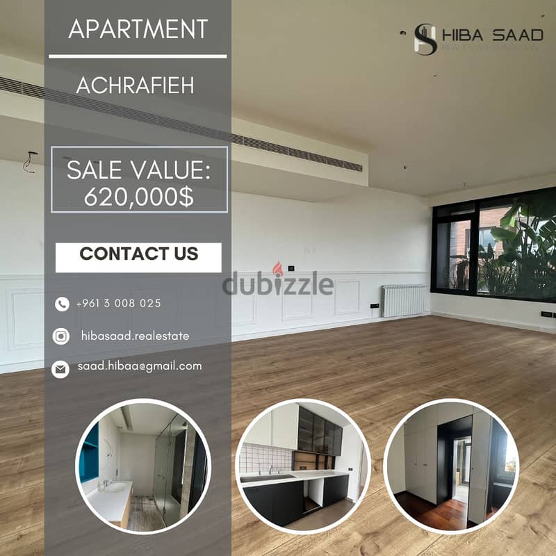 Apartment for sale in Achrafieh Mar Mkhayel شقق للبيع في الأشرفية مار 0