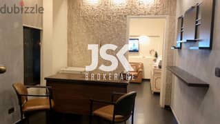 L14667-Furnished Office for Rent in Bouchrieh
