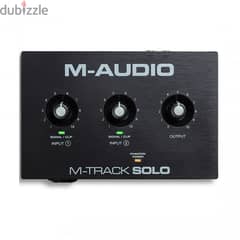 M-Audio MTrack Solo II USB Audio Interface 0