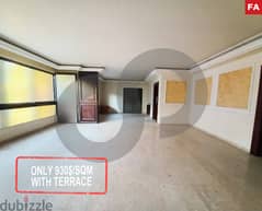 215sqm apartment for sale in Mtayleb/المطيلب with terrace REF#FA101795