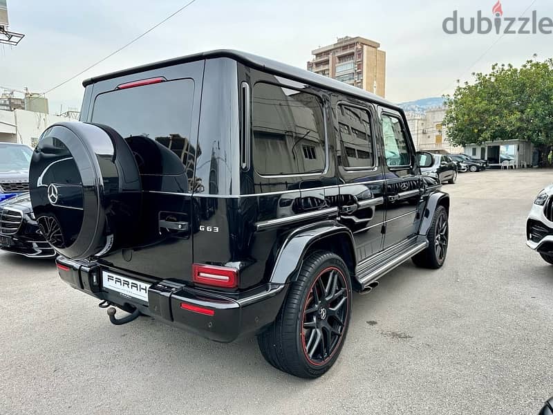 G63 Amg 2019 Edition 1 Black/Red .  with free registration !! 5