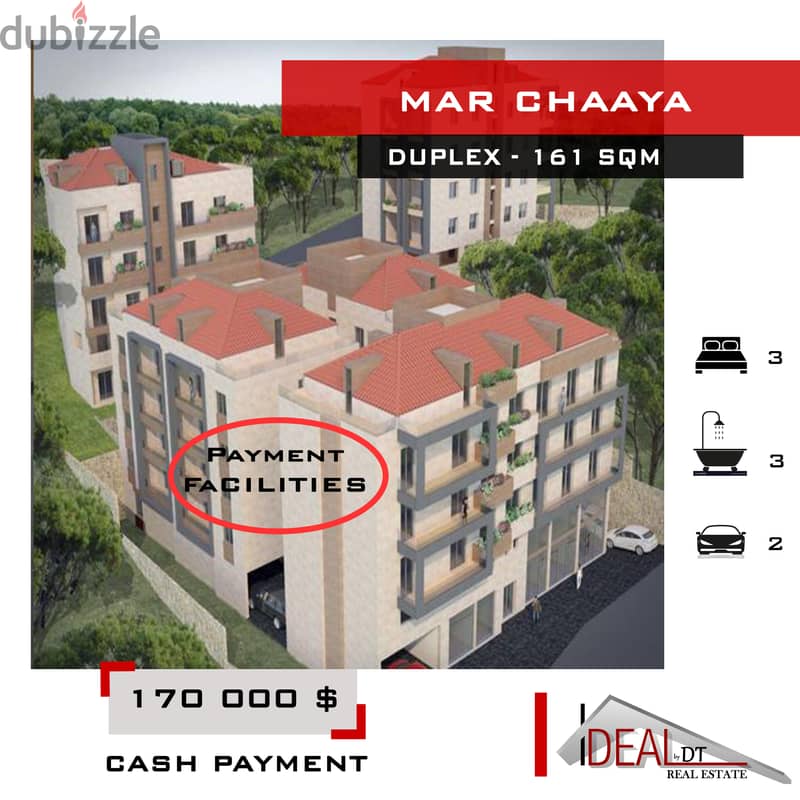 Many Duplexes for sale in Metn Mar chaaya starting 161 sqm ref#ag20155 0