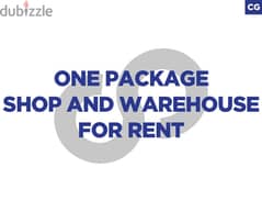 1 shop and 1 warehouse in AIN EL REMENEH/عين الرمانة REF#CG101822