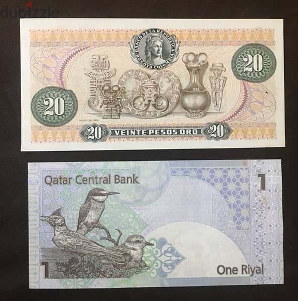 2 UNC banknotes 1