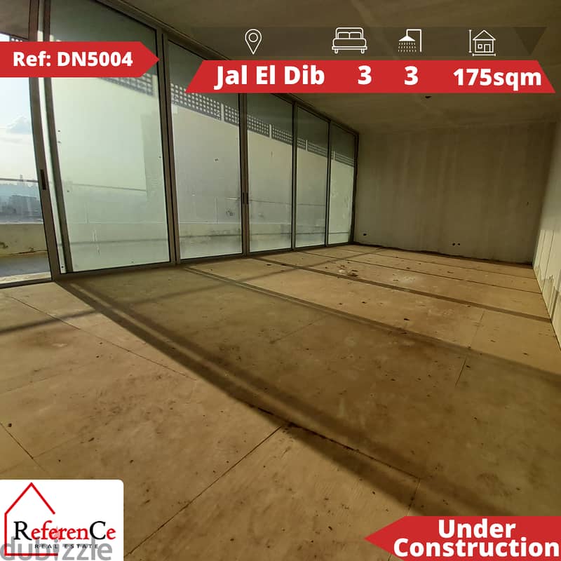 Under Construction Apartment in jal el dib شقة قيد الإنشاء في جل الديب 0