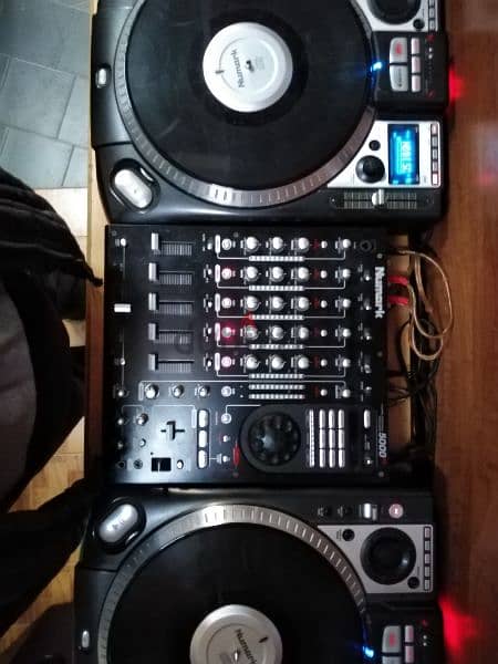 cdj 1000 with mixer Numark 5000 1