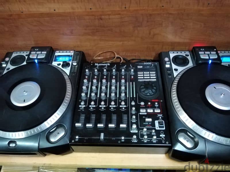 cdj 1000 with mixer Numark 5000 2