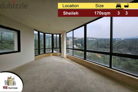 Sheileh 170m2 | New | Panoramic View | Luxury | Prime Location | TO |