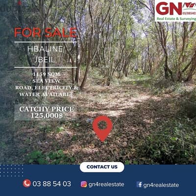 residential land for sale in hbaline-amchite-jbeil/ حبالين-عمشيت-جبيل