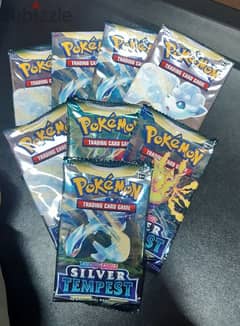 Pokémon silver tempest packs 0