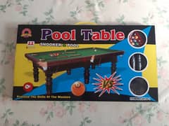 Pool table very big for kids 0