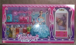 huge Barbie set
