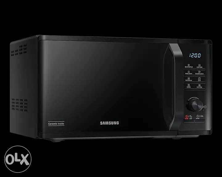 Samsung Grill Microwave Oven with Browning Plus, 23 L (MG23K3515AK/SG 2