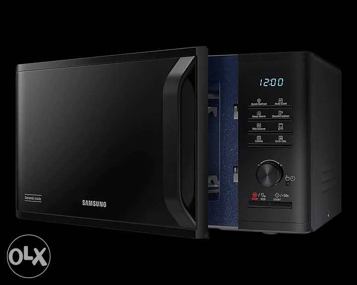 Samsung Grill Microwave Oven with Browning Plus, 23 L (MG23K3515AK/SG 5