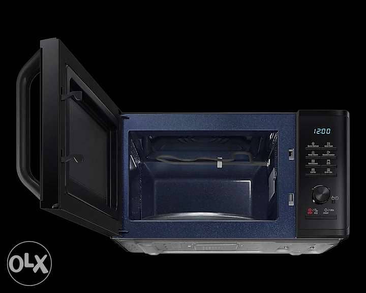 Samsung Grill Microwave Oven with Browning Plus, 23 L (MG23K3515AK/SG 7