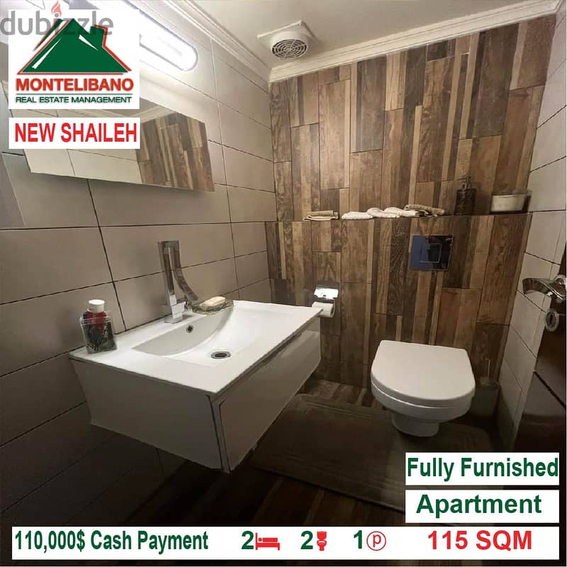 110,000$ Cash Payment!! Apartment for sale in New Shaileh!! 5