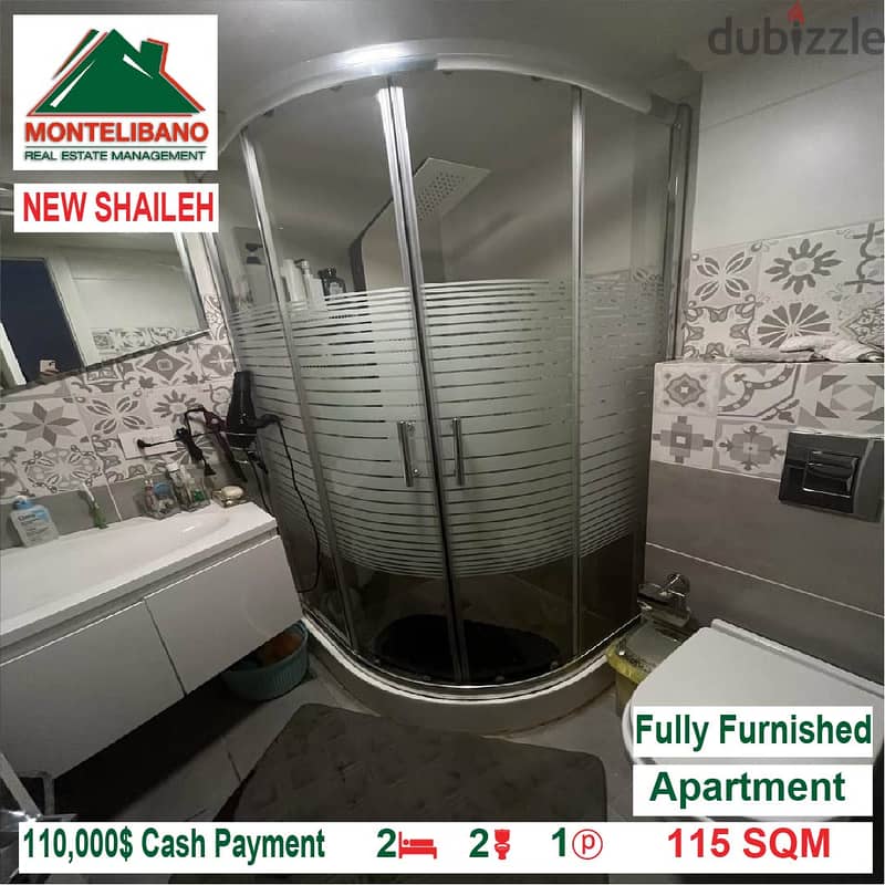 110,000$ Cash Payment!! Apartment for sale in New Shaileh!! 6
