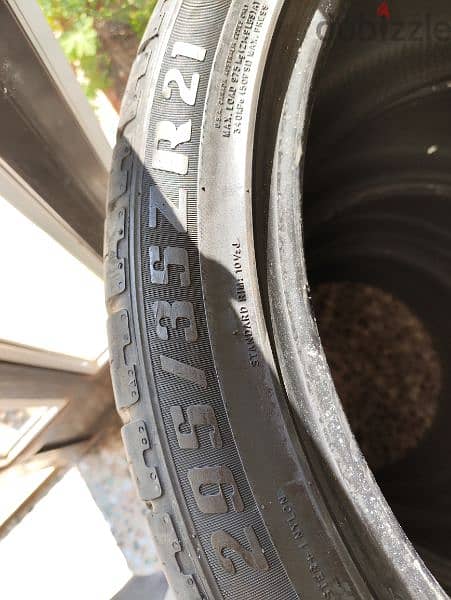 Bridgestone tires 295/35ZR21 (107Y) 2