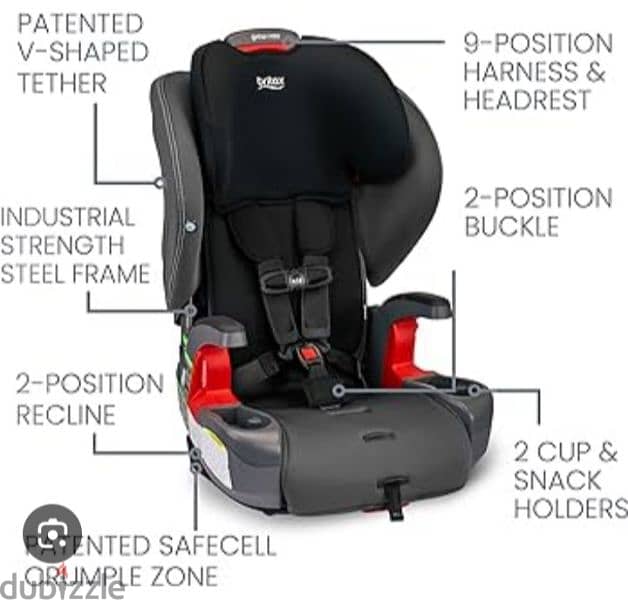 BRITAX car seat, excellent condition 6