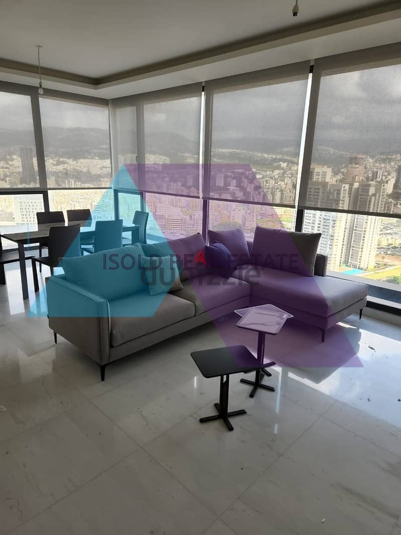Furnished 250m2 Penthouse+100m2 terrace&pool for sale Sioufi/Achrafieh 3
