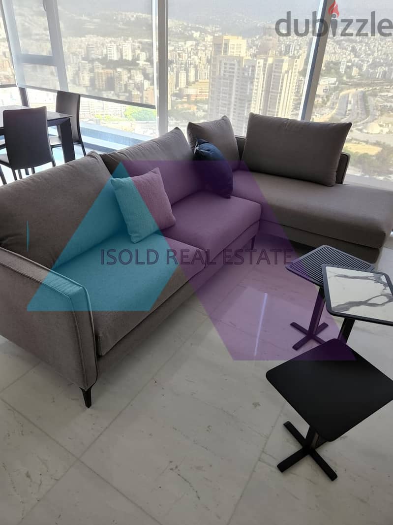 Furnished 250m2 Penthouse+100m2 terrace&pool for sale Sioufi/Achrafieh 4