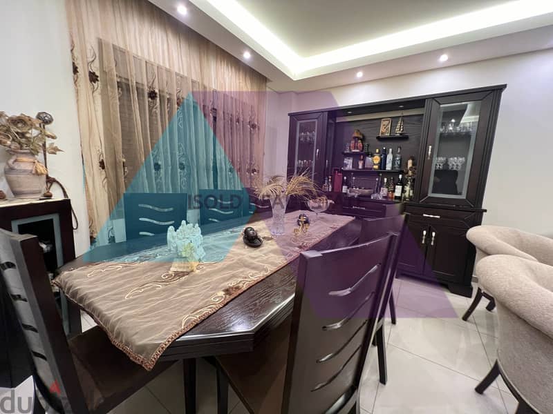 Fully decorated 173 m2 apartment for sale in Bouar 3