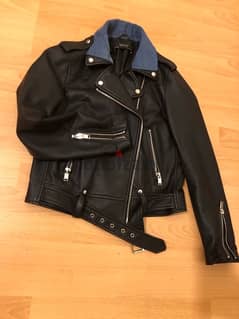jacket, black & jeans. Medium , Zara 0