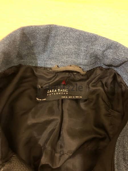 jacket, black & jeans. Medium , Zara 3