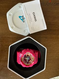 baby-g casio pink color from sundial limited edition never worn 0