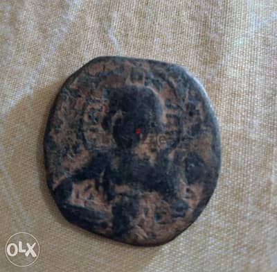 Crusaders Jesus Christ Bronze coin year around 1028 AD