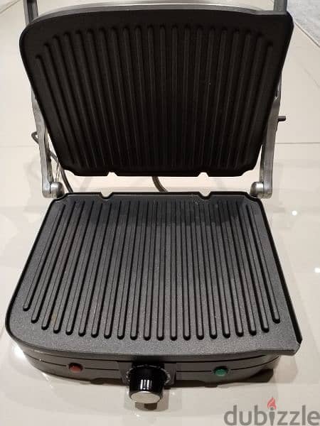 Kenwood Grill 1500W Contact Health Grill Panini Press Hg369 6