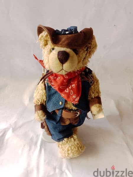 plush cowboy bear 0