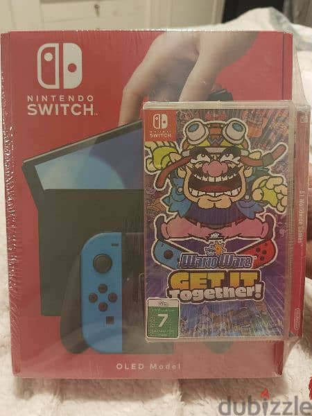 Nintendo switch. . with 2 cd 1