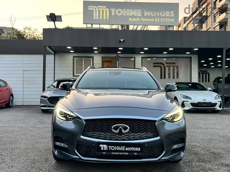 INFINITY Q30S AWD 2018, 79.000Km ONLY, RYMCO LEB SOURCE, 1 OWNER !! 1