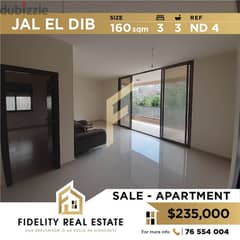 Apartment for sale in Jal el dib ND4 0