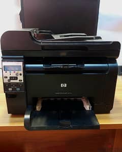 hp laser color printer and scanner  Laser 100 color MFP MI75nw