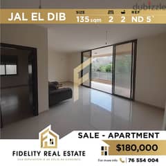 Apartment for sale in Jal el dib ND5