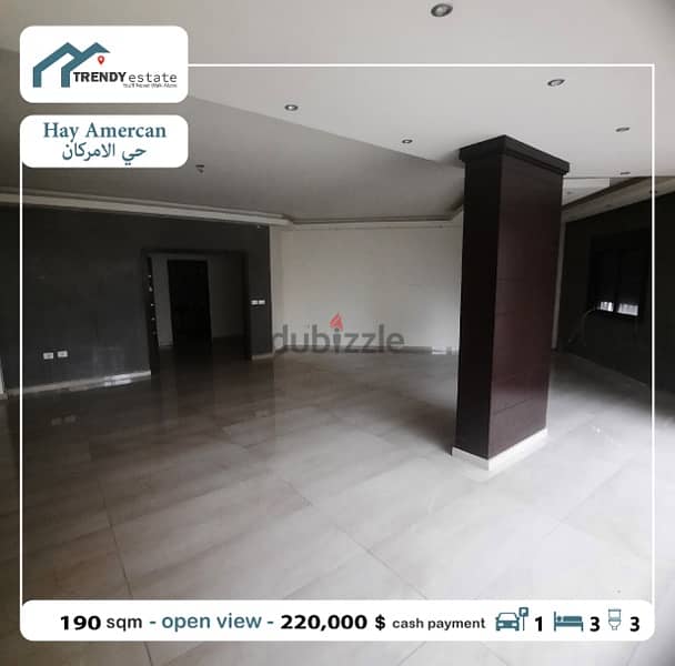 apartment for sale in hay al amrican شقة للبيع في حي الامركان 15