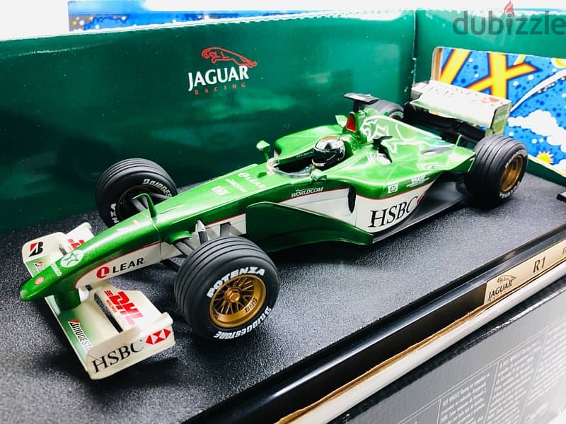 1/18 diecast F1 Boxed Jaguar R1 2000 Eddie Irvine 5