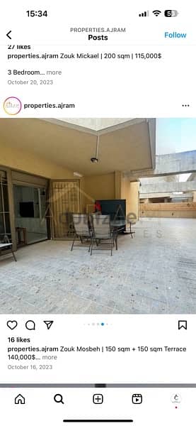 apartment at zouk mosbeh for sale 6