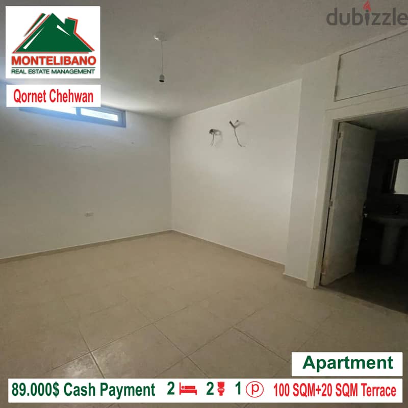 Apartment for Sale in Qornet Chahwan 3