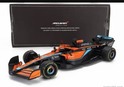 Mclaren MCL36 F1 diecast car model 1:24.