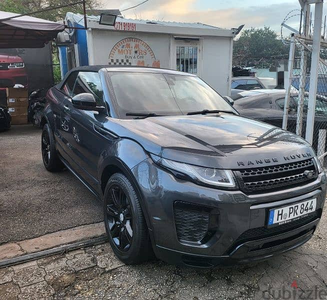 ange Rover Evouqe 2018 Daynamic plus convertible luxury package Ajnabi 3