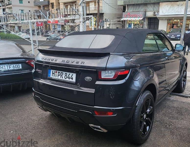 ange Rover Evouqe 2018 Daynamic plus convertible luxury package Ajnabi 5