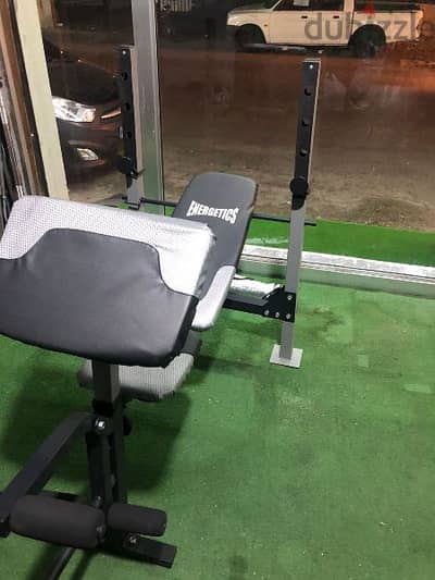 Adjustable Bench plus rack New from GEO SPORT 03027072