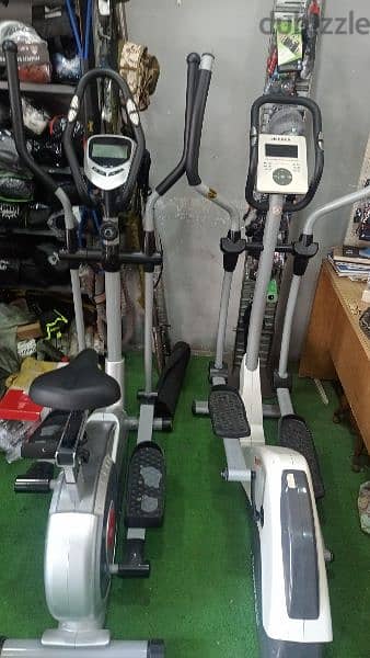 All cardio machines all sizes starting 150 $ from GEO SPORT 03027072