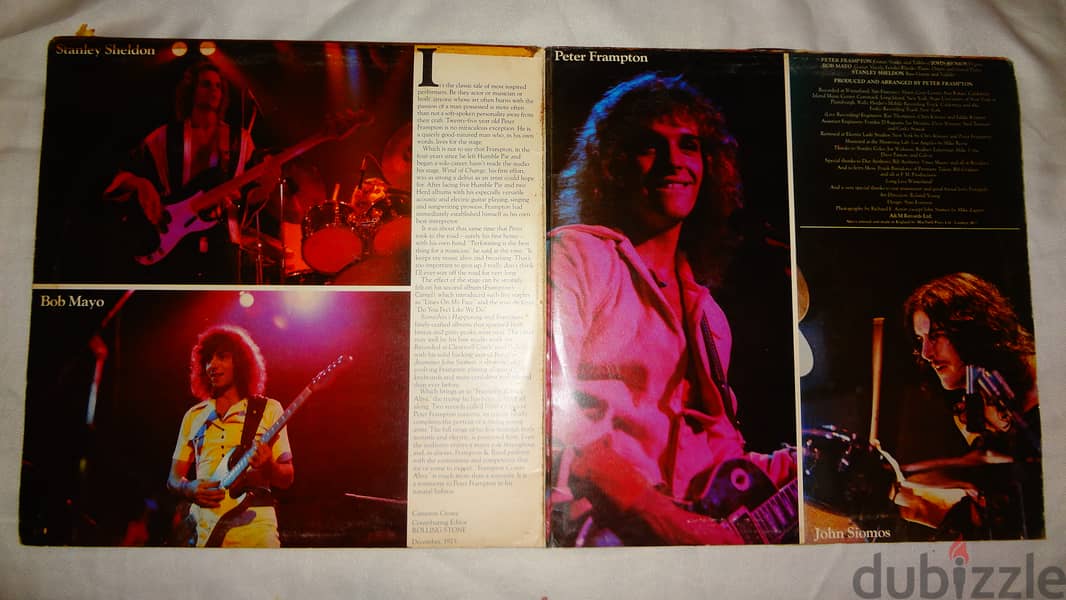 Frampton comes alive ! vinyl gatefold 2